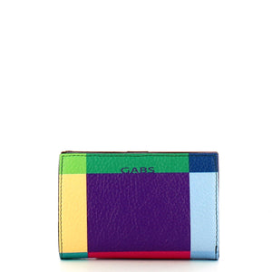 Gabs - portafoglio gmoney14 pop black geometrico viola - g000130n | Italystation.com - Shop Now at italystation.com