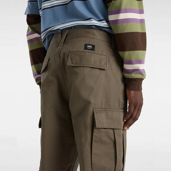 VANS Vans - pantaloni cargo loose tapered bungee cord - vn0008n6 - bun | Italystation.com - Shop Now at italystation.com