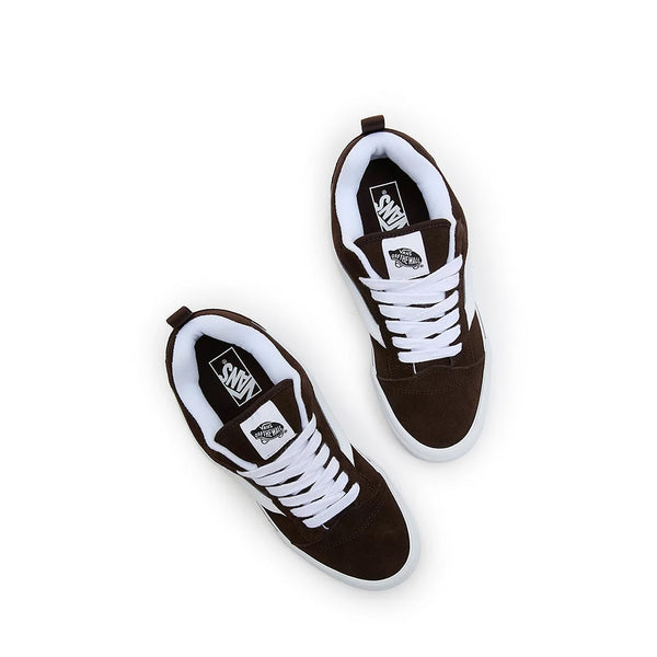 VANS Vans - sneakers knu skool brown white - vn0009qc - brown//white | Italystation.com - Shop Now at italystation.com