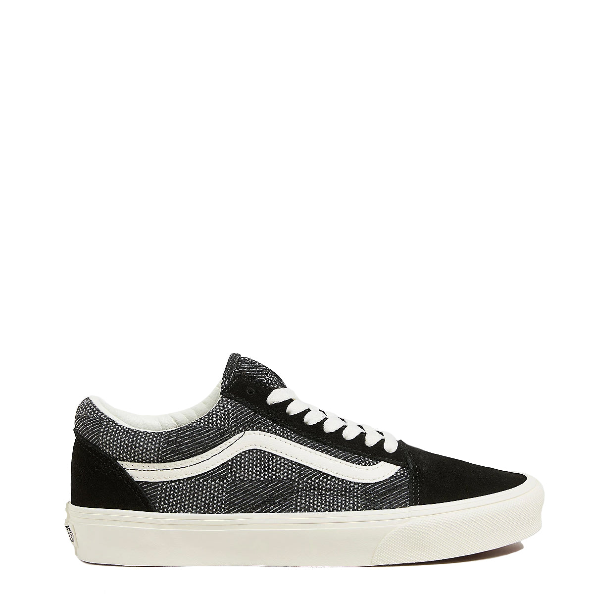 VANS Vans - sneakers old skool denim check black vn000ct8 | Italystation.com Shop Now at italystation.com