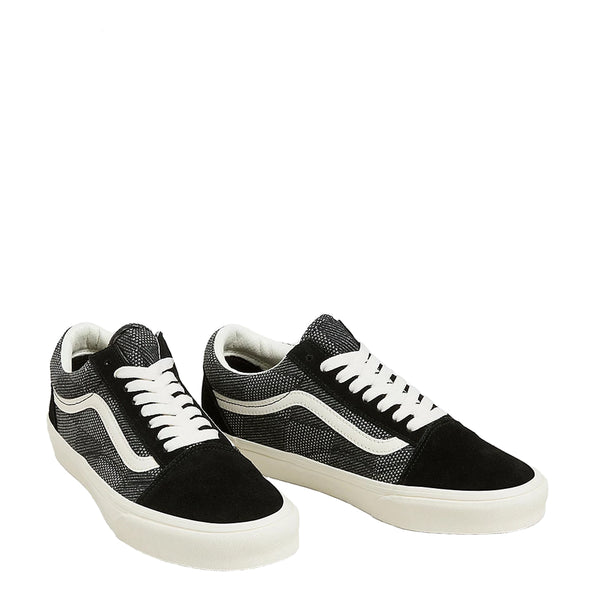 VANS Vans - sneakers old skool denim check black vn000ct8 | Italystation.com Shop Now at italystation.com