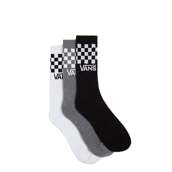 VANS - Calzettoni Classic Check Black White VN000F0W BLACK/WH | Italystation.com Shop Now at italystation.com