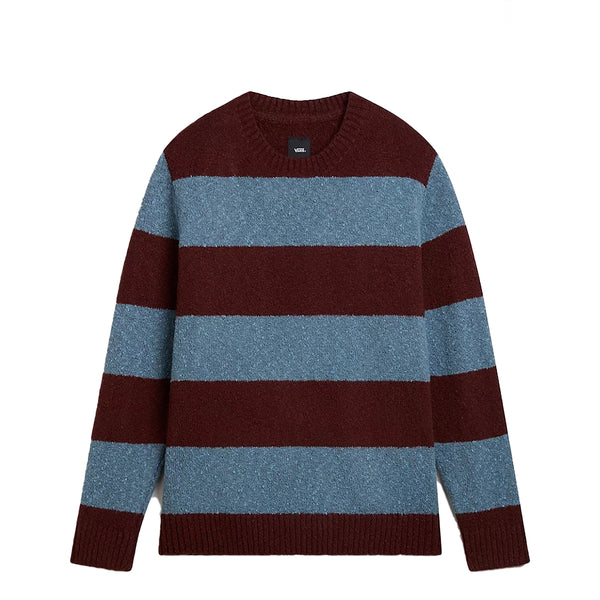 VANS Vans - maglione darby stripe chocolate bstone - vn000he3 - chocol | Italystation.com - Shop Now at italystation.com