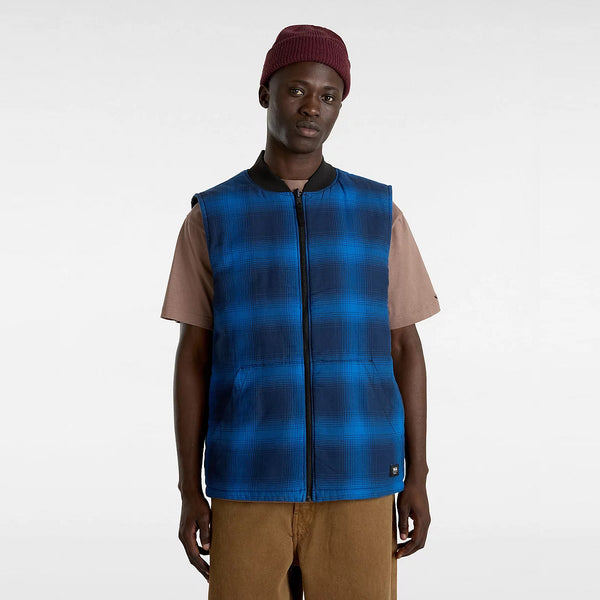 VANS Vans - gilet reversibile talbot black true blue - vn000hmm - blac | Italystation.com - Shop Now at italystation.com