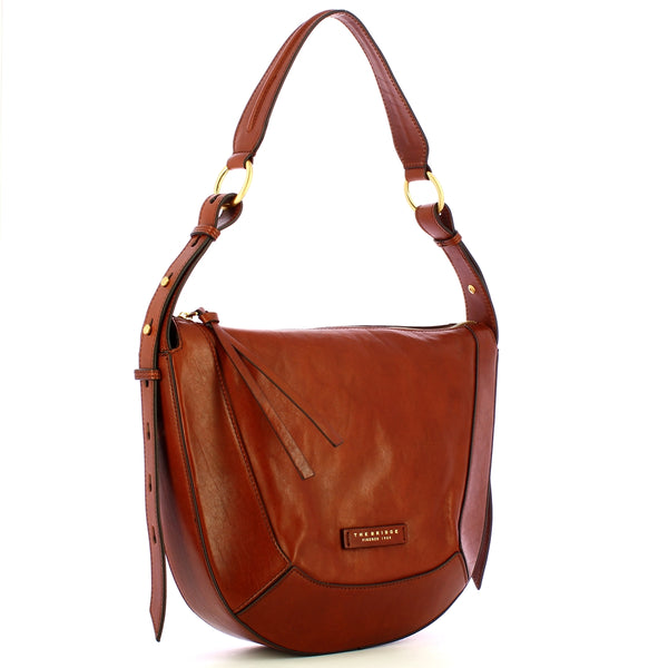 The Bridge The bridge - borsa a spalla fedora marrone - 04320401 - mar | Italystation.com - Shop Now at italystation.com