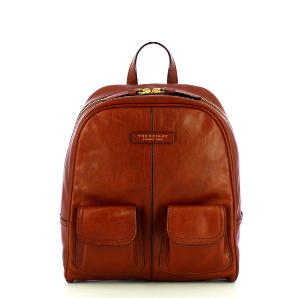The Bridge The bridge - zainetto flora marrone - 04246401 - marrone/14 | Italystation.com - Shop Now at italystation.com