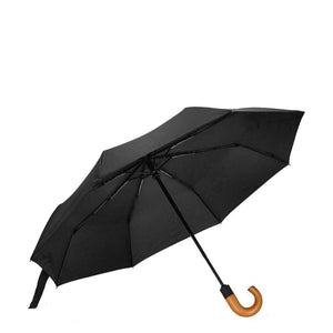 The Bridge - Ombrello Fiber Magic Crook Handle Nero 10301 | Italystation.com Shop Now at italystation.com