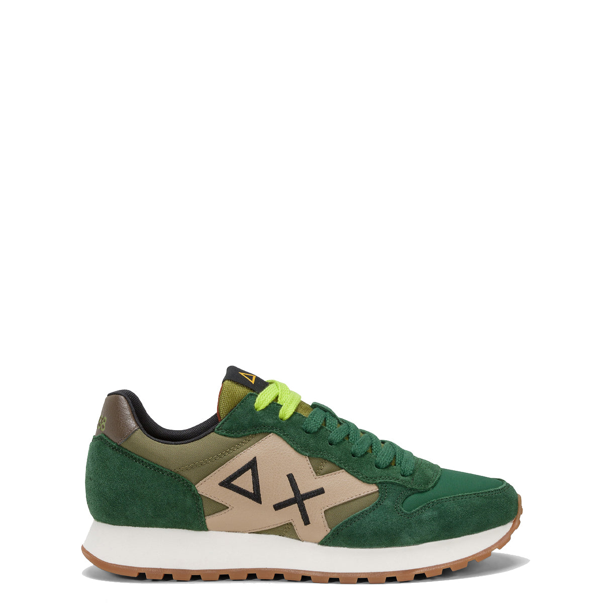 Sun68 - sneakers jaki bicolor verde scuro z44114 verde/scuro | Italystation.com Shop Now at italystation.com