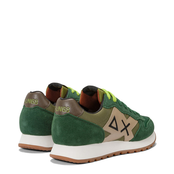 Sun68 - sneakers jaki bicolor verde scuro z44114 verde/scuro | Italystation.com Shop Now at italystation.com