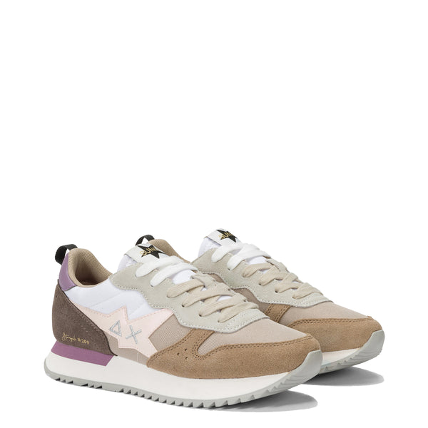 Sun68 - sneakers stargirl multicolor beige scuro z44209 beig | Italystation.com Shop Now at italystation.com