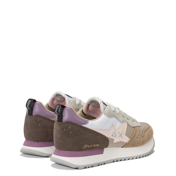 Sun68 - sneakers stargirl multicolor beige scuro z44209 beig | Italystation.com Shop Now at italystation.com