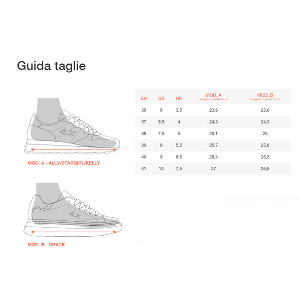 Sun68 - sneakers stargirl multicolor beige scuro z44209 beig | Italystation.com Shop Now at italystation.com
