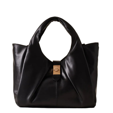 Borbonese - Borsa a mano Cortina Medium Nero 923934AL6 N | Italystation.com Shop Now at italystation.com