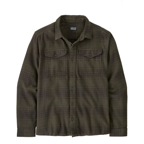 Patagonia - camicia fjord falnnel shirt cascade basin green  | Italystation.com - Shop Now at italystation.com