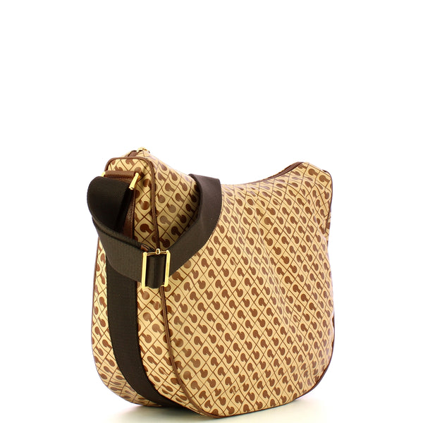 Gherardini - Tracolla Hobo Bag Tabacco Burro GH0997 TAB | Italystation.com Shop Now at italystation.com