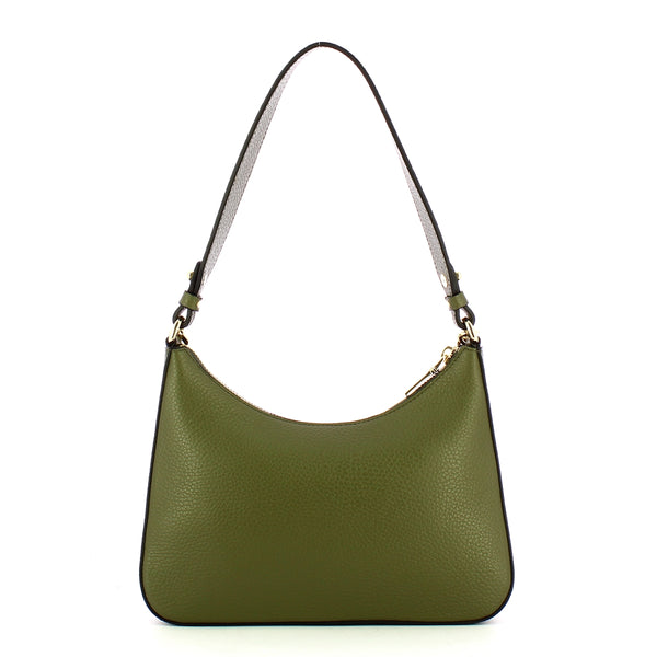 Iuntoo - saddle bag medium eleganza verde - 168110 - verde | Italystation.com - Shop Now at italystation.com
