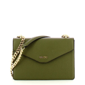 Iuntoo - tracolla con patta eleganza verde - 168111 - verde | Italystation.com - Shop Now at italystation.com