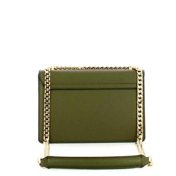Iuntoo - tracolla con patta eleganza verde - 168111 - verde | Italystation.com - Shop Now at italystation.com