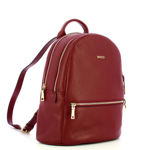 Iuntoo - Zaino con Zip Armonia Bordeaux - 168103 - BORDEAUX