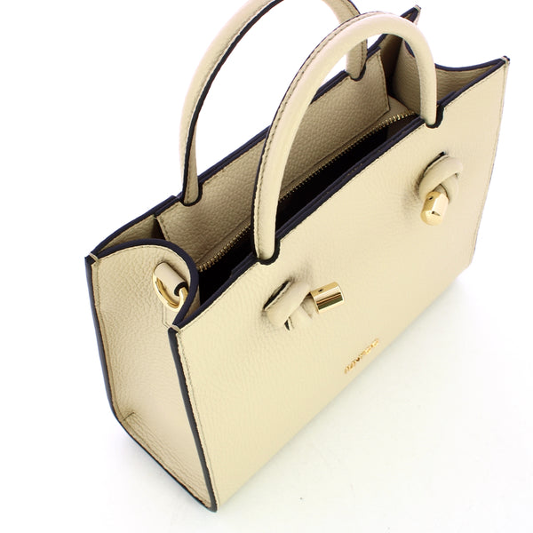 Iuntoo - borsa a mano piccola nodo armonia sabbia - 168108 - sa | Italystation.com - Shop Now at italystation.com