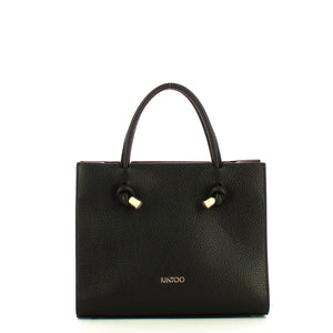 Iuntoo - borsa a mano piccola nodo armonia nero - 168108 - nero | Italystation.com - Shop Now at italystation.com