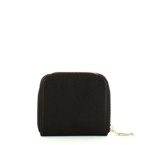 Iuntoo - portafoglio zip piccolo armonia nero - 167059 - nero | Italystation.com - Shop Now at italystation.com