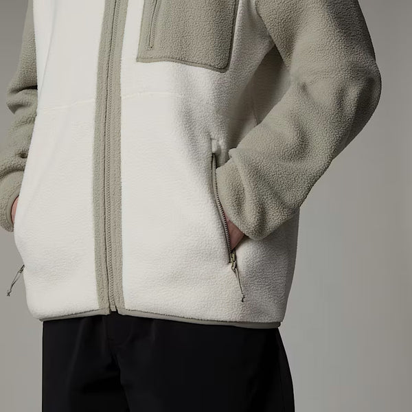 The North Face north face - felpa yumiori full zip white dune clay | Italystation.com Shop Now at italystation.com