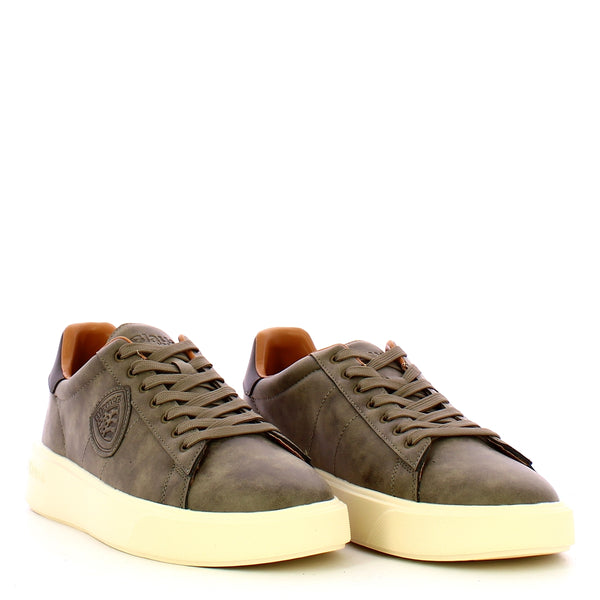 Blauer - Sneakers Nubuck Taupe Military - F4BUCK01/NUB - TAUPE/MILITARY