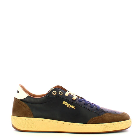 Blauer - Sneakers Murray01 Brown Navy - F4MURRAY01/LES - BROWN/NAVY