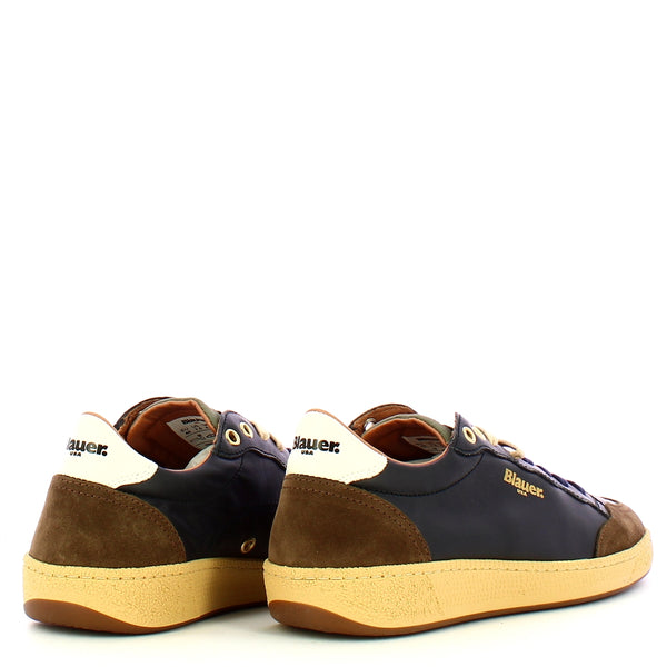 Blauer - Sneakers Murray01 Brown Navy - F4MURRAY01/LES - BROWN/NAVY