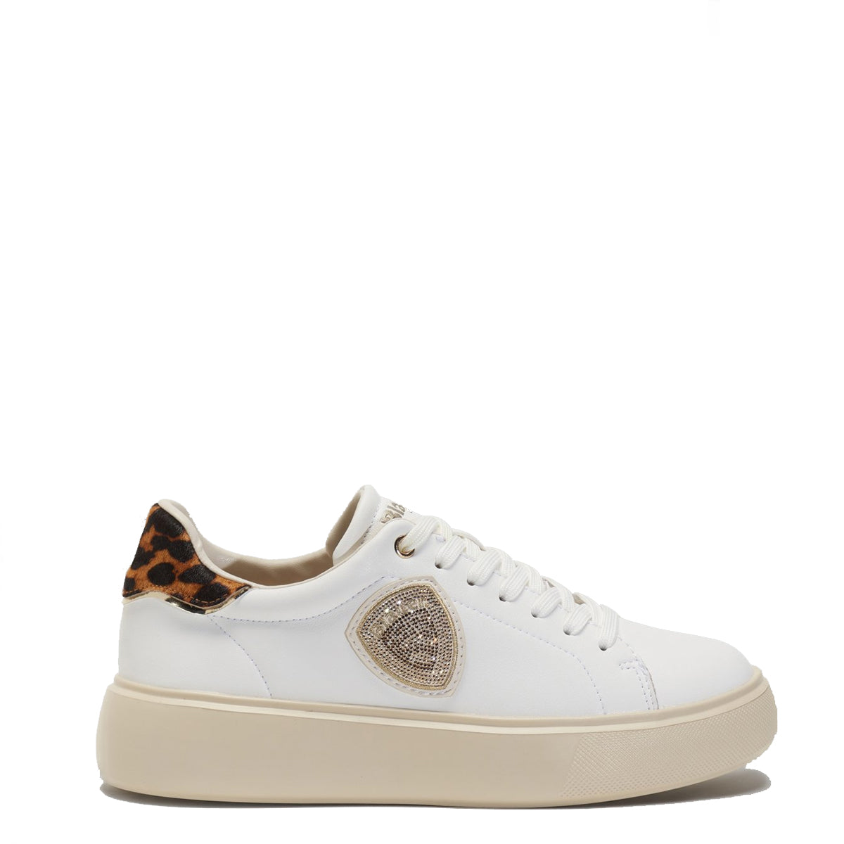 Blauer - Sneakers Venus White Leopard - F4VENUS01/CAV - WHITE/LEOPARD