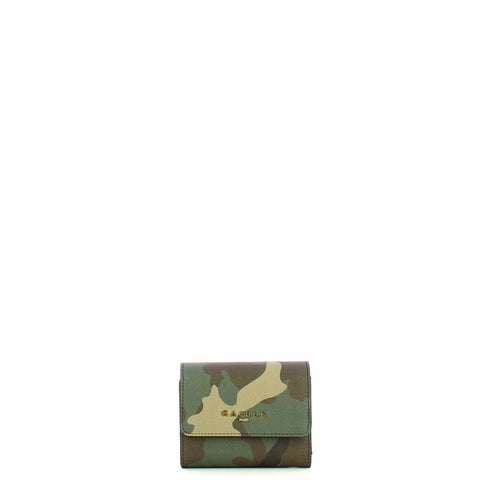 Ga��lle - Portafoglio Mini Continental Saffiano Camouflage G | Italystation.com Shop Now at italystation.com
