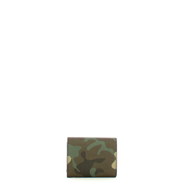 Ga��lle - Portafoglio Mini Continental Saffiano Camouflage G | Italystation.com Shop Now at italystation.com
