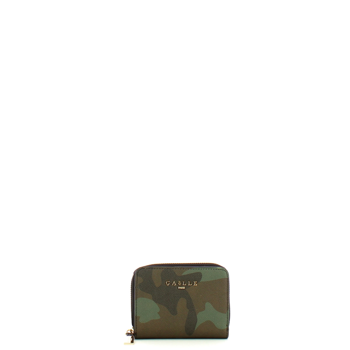 Ga��lle - Portafoglio Mini Zip Around Camouflage GAACW01210 | Italystation.com Shop Now at italystation.com