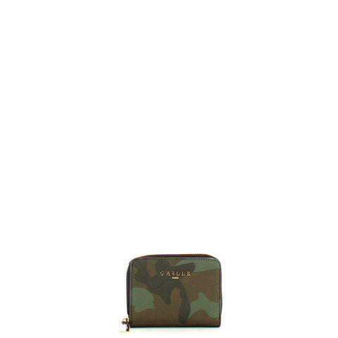 Ga��lle - Portafoglio Mini Zip Around Camouflage GAACW01210 | Italystation.com Shop Now at italystation.com