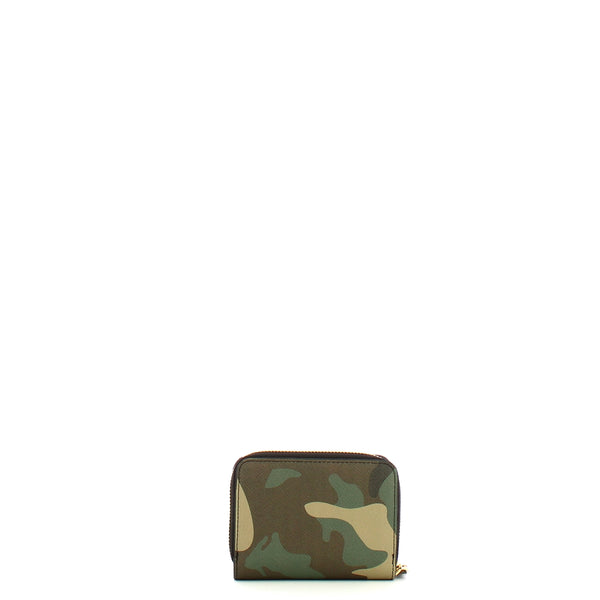 Ga��lle - Portafoglio Mini Zip Around Camouflage GAACW01210 | Italystation.com Shop Now at italystation.com