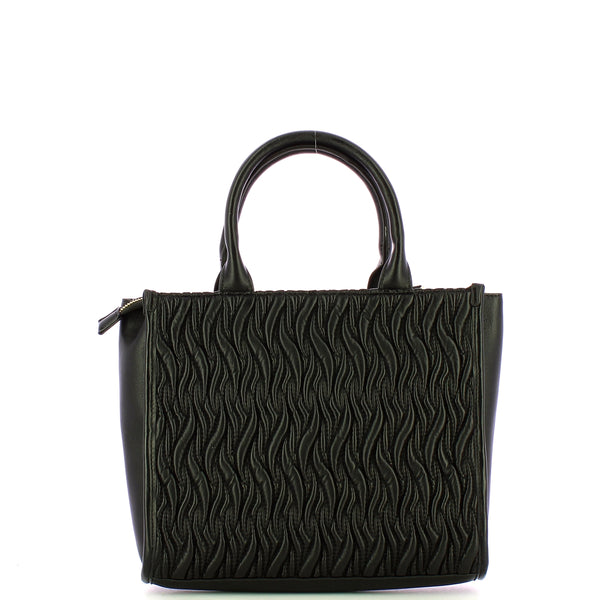 Ga��lle - Borsa a mano Reg Shopper Matelass�� Nero GAACW0115 | Italystation.com Shop Now at italystation.com