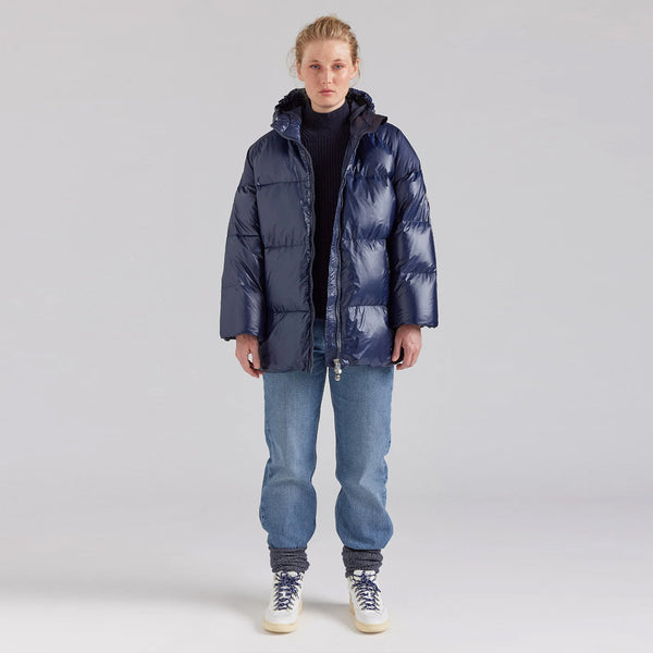 Pyrenex - giubbetto sten shiny amiral huw014p | Italystation.com Shop Now at italystation.com