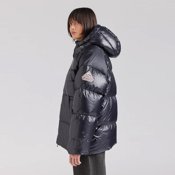 Pyrenex - giubbetto sten shiny black huw014p | Italystation.com Shop Now at italystation.com