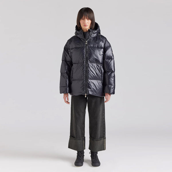 Pyrenex - giubbetto sten shiny black huw014p | Italystation.com Shop Now at italystation.com