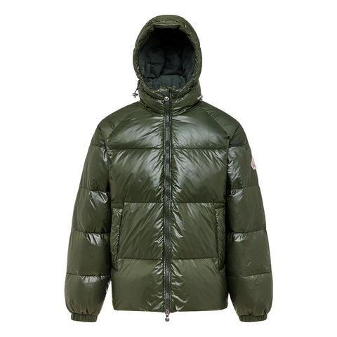 Pyrenex - giubbetto sten shiny deep khaki huw014p deep/kha | Italystation.com Shop Now at italystation.com