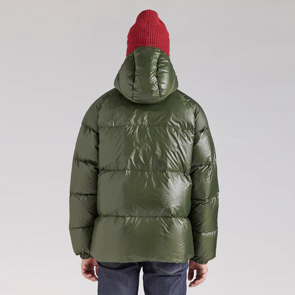 Pyrenex - giubbetto sten shiny deep khaki huw014p deep/kha | Italystation.com Shop Now at italystation.com