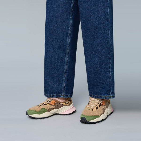 Flower Mountain Flower mountain - sneakers kotetsu suede shearling kak | Italystation.com - Shop Now at italystation.com