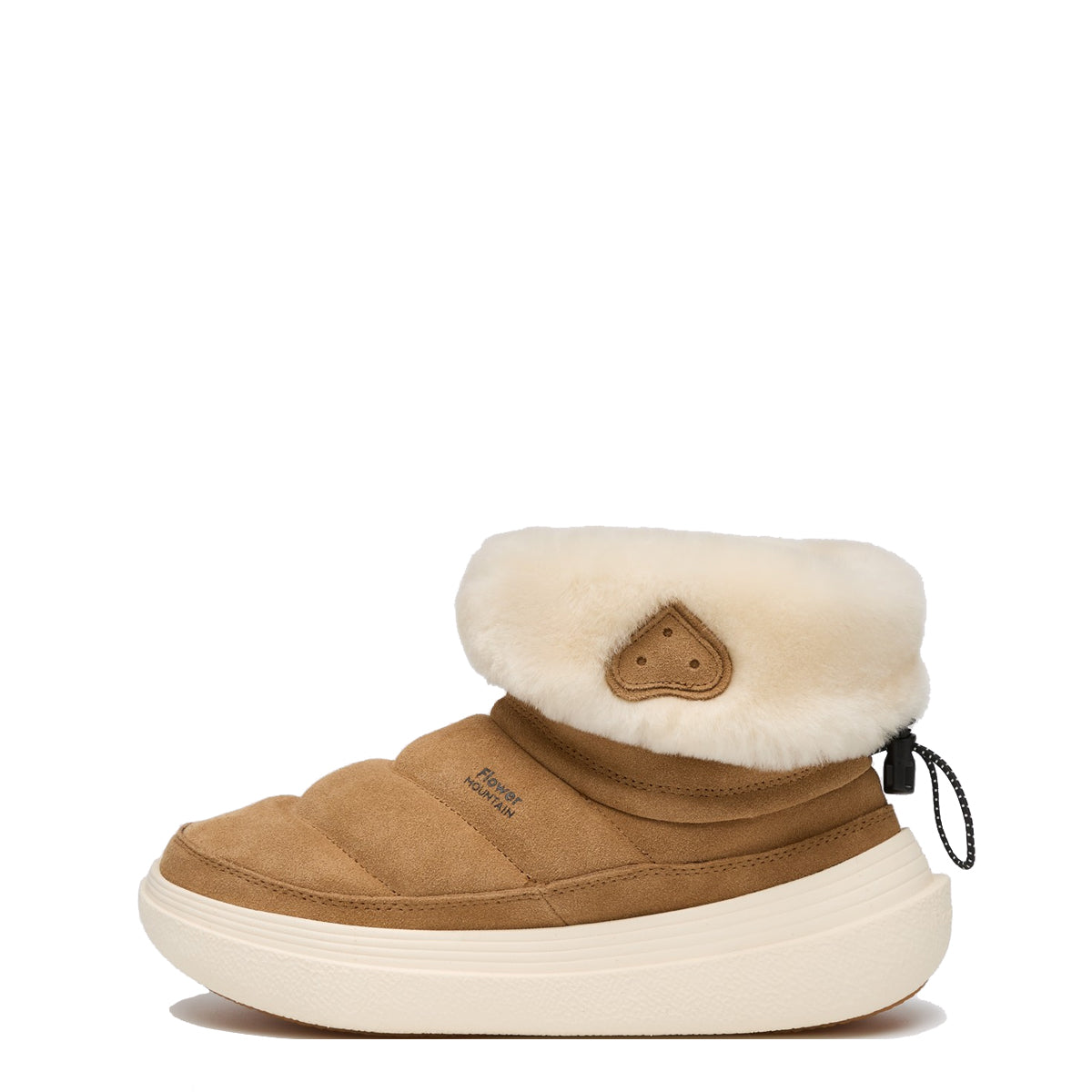 Flower Mountain mountain - stivaletti fami mid suede shearling | Italystation.com Shop Now at italystation.com