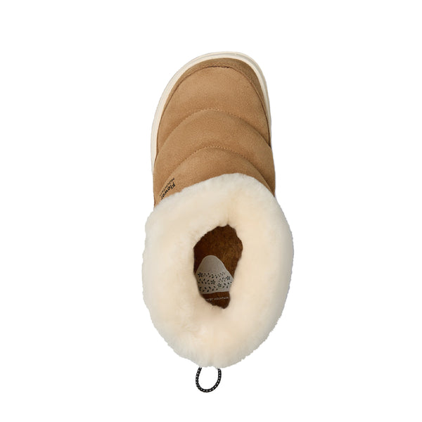 Flower Mountain mountain - stivaletti fami mid suede shearling | Italystation.com Shop Now at italystation.com