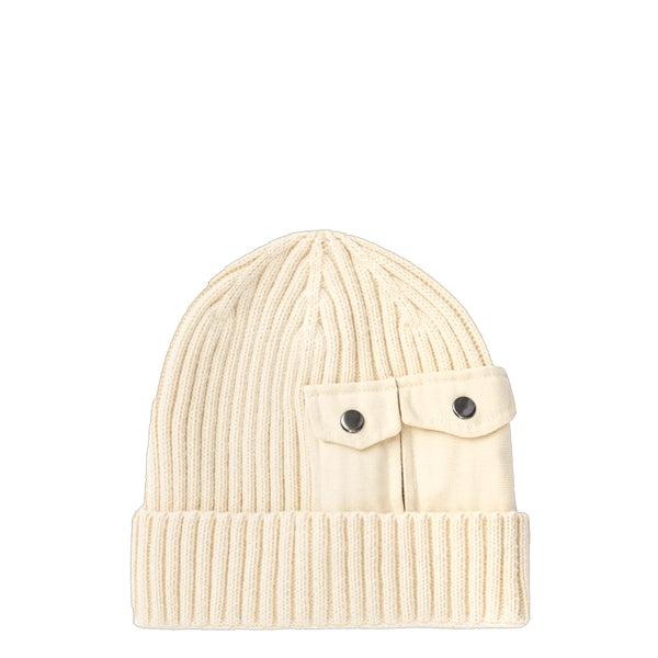 Alpha Industries - Cuffia Utility Beanie Jet Stream W | Italystation.com Shop Now at italystation.com
