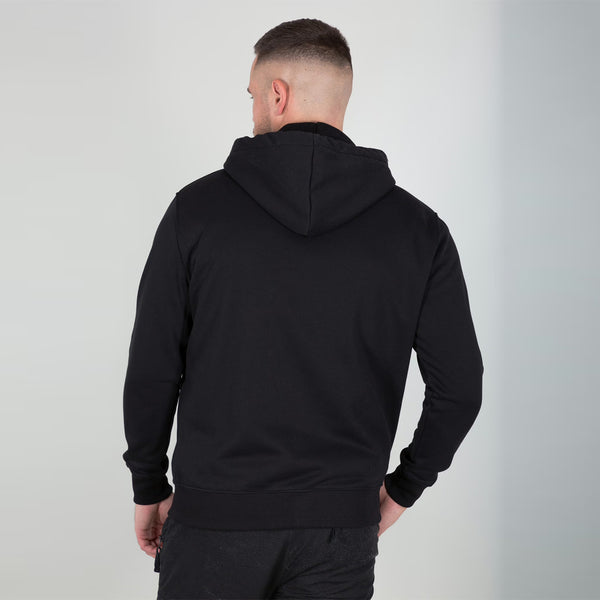 Alpha Industries industries - felpa basic zip black 118342 b | Italystation.com Shop Now at italystation.com