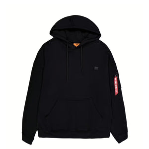 Alpha Industries industries - felpa alpha essentials rl black | Italystation.com Shop Now at italystation.com