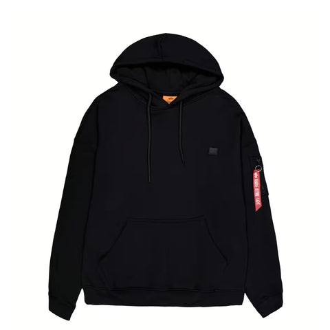 Alpha Industries industries - felpa alpha essentials rl black | Italystation.com Shop Now at italystation.com