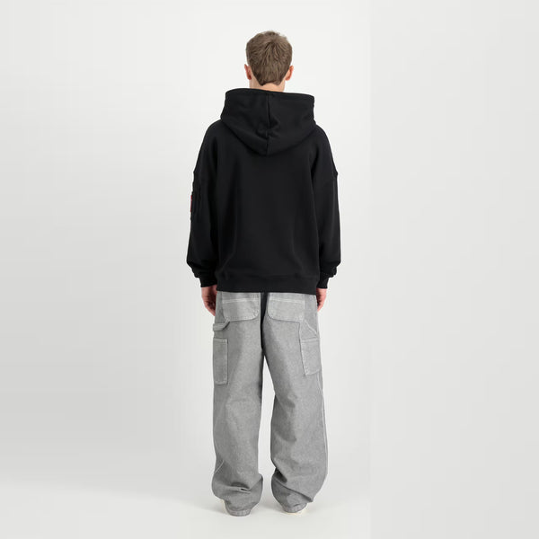 Alpha Industries industries - felpa alpha essentials rl black | Italystation.com Shop Now at italystation.com